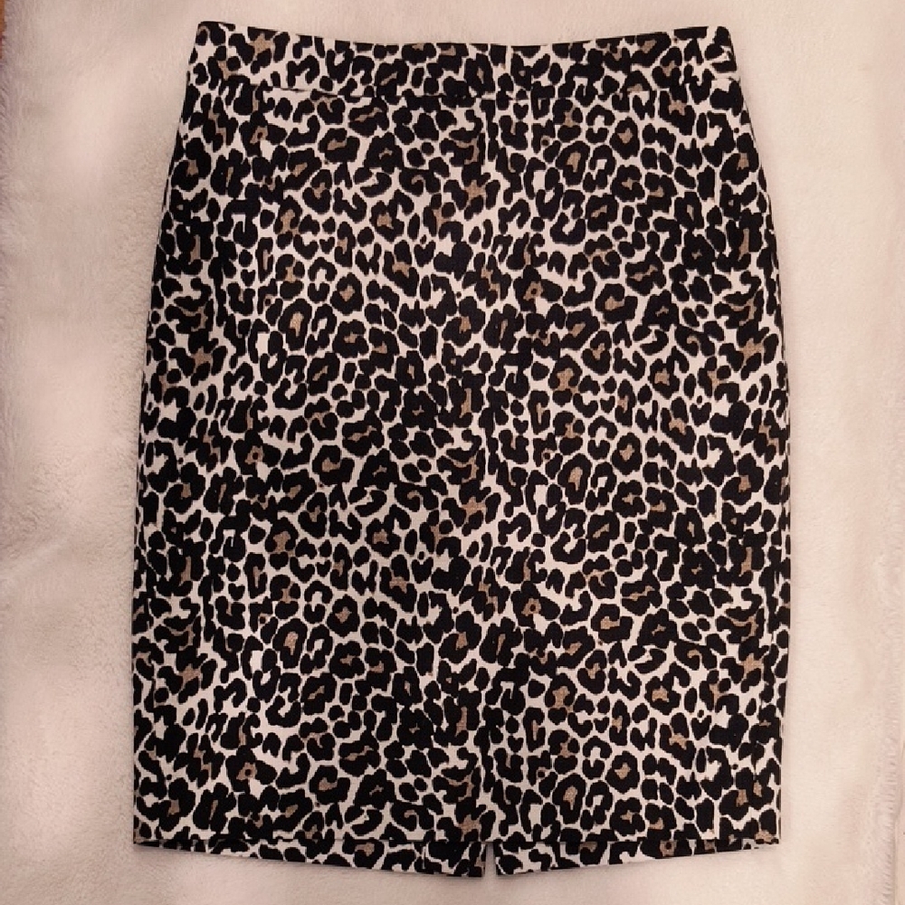 Leopard Print Women's Skirt